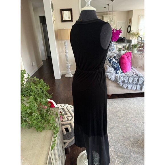 Black dress size small with sheer at the bottom - Picture 3 of 3
